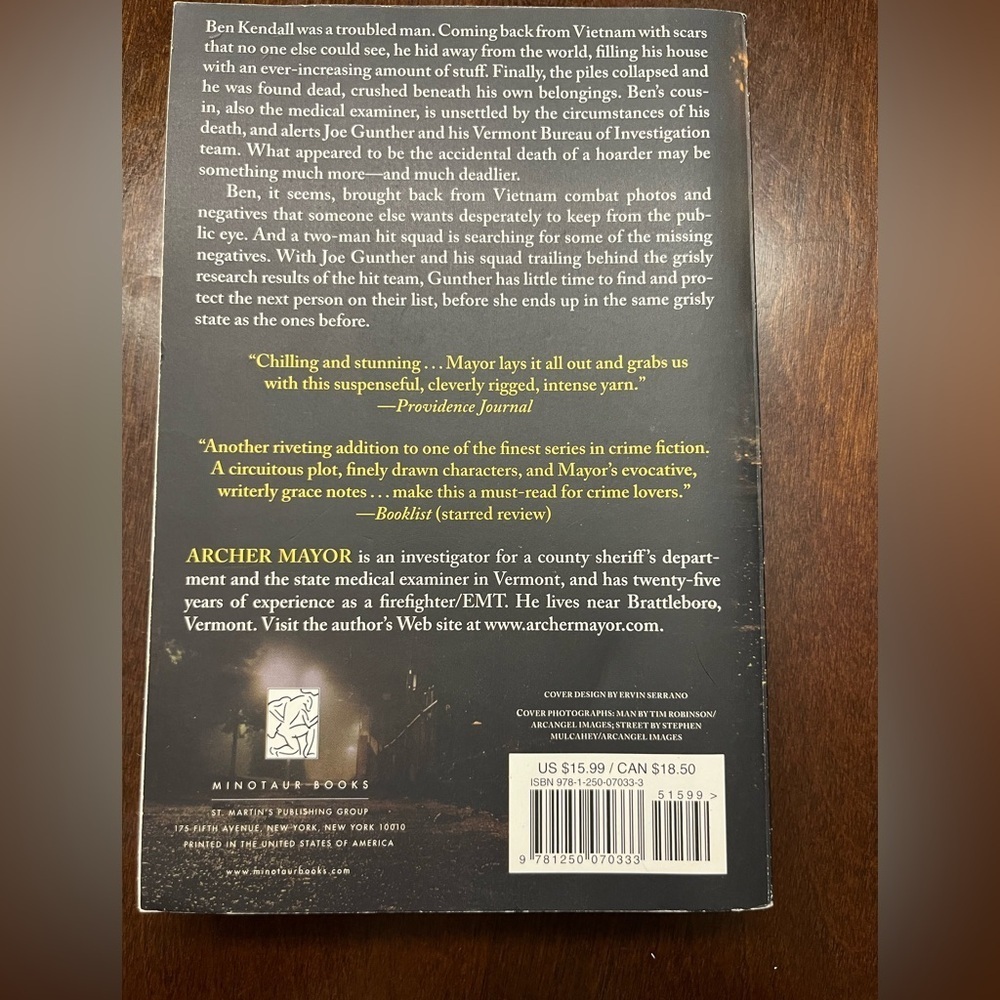Archer Mayor 'Proof Positive' Book - Picture 2 of 3